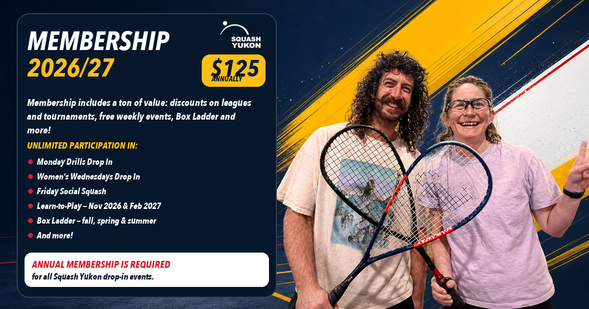 Squash Yukon Membership